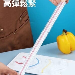 彩虹款100入保鮮膜套