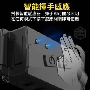 USB大面積泛光感應頭燈